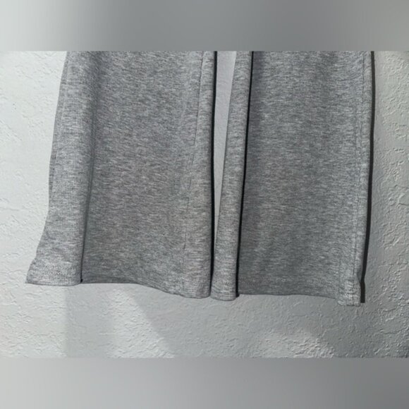Shein Women's Ribbed Gray Flare Bottoms - Picture 3 of 6